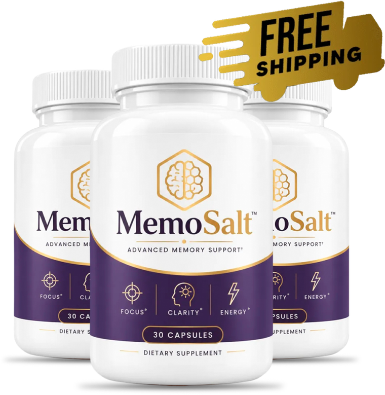 Memosalt 3 bottle pack